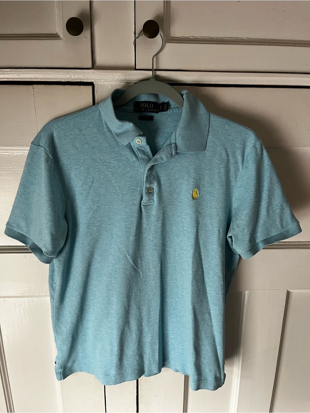 Polo by Ralph Lauren - Light Blue Classic Fit Polo Shirt - Men’s Size S